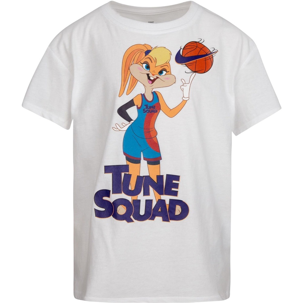 Nike Kids Space Jam BF Tee (Toddler) (White) Girl's Clothing Size 2T